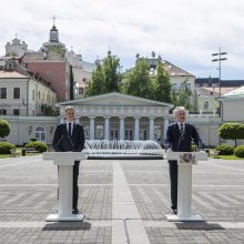 G. Nausėda atvėrė Prezidentūros kiemą kultūriniams renginiams ir lankytojams