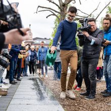 V. Kernagio gimtadieniui – kūrinys, kuris išryškėja tik lyjant