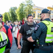 „Kaunas pride“ eitynės: suskaičiavo sulaikytus ir nukentėjusius žmones, surašytus protokolus