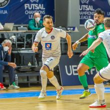 Italams nusileidę žalgiriečiai pasitraukė iš UEFA Futsal Čempionų lygos