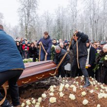 V. Katunskytei – paskutinis artimųjų ir bičiulių „sudie“