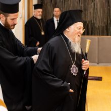 Konstantinopolio patriarchas: Lietuvoje atsiveria galimybė sukurti bažnytinę struktūrą