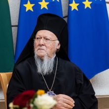 Konstantinopolio patriarchas: Lietuvoje atsiveria galimybė sukurti bažnytinę struktūrą