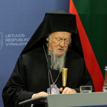 Konstantinopolio patriarchas: Lietuvoje atsiveria galimybė sukurti bažnytinę struktūrą