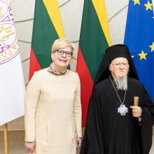 Konstantinopolio patriarchas: Lietuvoje randasi galimybė sukurti bažnytinę struktūrą