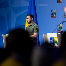 V. Zelenskis Vilniuje: esu įsitikinęs, kad po karo Ukraina bus NATO narė