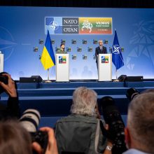 V. Zelenskis Vilniuje: esu įsitikinęs, kad po karo Ukraina bus NATO narė