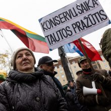 Protestas dėl NT mokesčio: jeigu matysiu, kad iš manęs atima namus, aš juos sudeginsiu