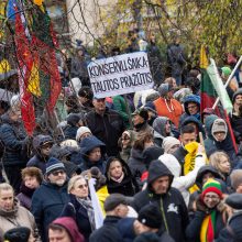 Protestas dėl NT mokesčio: jeigu matysiu, kad iš manęs atima namus, aš juos sudeginsiu