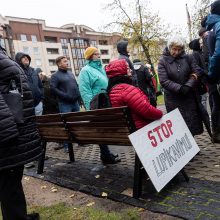 Protestas dėl NT mokesčio: jeigu matysiu, kad iš manęs atima namus, aš juos sudeginsiu