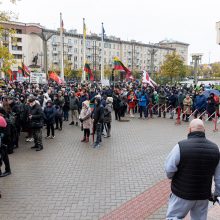 Tūkstantinis mitingas dėl NT mokesčio: uždaromas vienas iš Seimo įėjimų