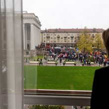 Protestas dėl NT mokesčio: jeigu matysiu, kad iš manęs atima namus, aš juos sudeginsiu