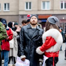 Prie Seimo – mitingas prieš miškų naikinimą: „Dievas sunaikins niokojančius žemę“