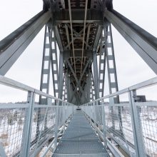 Žmonės ant Lyduvėnų tilto galės lankytis nuo kitos savaitės 