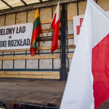 NKVC vadovas: vilkikus tikrinančių Lenkijos ūkininkų entuziazmas mažėja