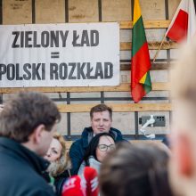 NKVC vadovas: vilkikus tikrinančių Lenkijos ūkininkų entuziazmas mažėja
