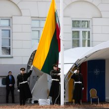 G. Nausėda narystės NATO minėjimo ceremonijoje: taika Europoje nėra savaime suprantamas reiškinys