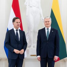 G. Nausėda: Lietuva remia M. Ruttes kandidatūrą į NATO vadovus