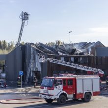 Apie gaisrą Medininkų pasienio punkte – naujos detalės