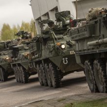 Į Lietuvą pratyboms atvyksta JAV karinė technika
