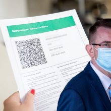 A. Dulkys apie pokyčius dėl galimybių paso: ir delta šokdino, ir omikronas