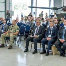 Vokietijos karinės technikos bendrovės Jonavoje atidarė aptarnavimo centrą