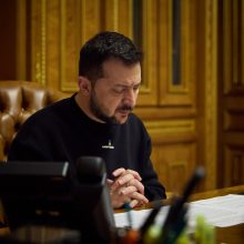 V. Zelenskis gegužę galimai lankysis Vokietijoje