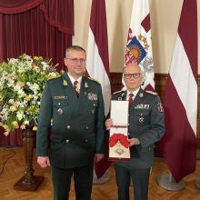 VSAT vadas R. Liubajevas apdovanotas Latvijos valstybiniu apdovanojimu