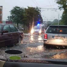 Po stichijos siautėjimo elektros dar neturi apie 2 tūkst. vartotojų