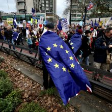 Londone – masinė demonstracija prieš „Brexit“