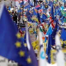 Londone – masinė demonstracija prieš „Brexit“