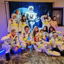 Kosmiškai: E.Vaitkevičienė dėkinga komandai „Kosminio skrydžio vaikai“, kuri atvyko pas juos į svečius ir suteikė astronautiškų įspūdžių visam gyvenimui. 