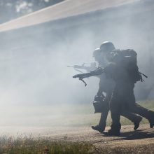 A. Anušauskas: Lietuva svarsto spartinti ukrainiečių karių mokymų tempą