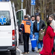 Pasieniečių sraigtasparniu iš Kauno į Vilnių atskraidinta donoro širdis