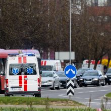 Pasieniečių sraigtasparniu iš Kauno į Vilnių atskraidinta donoro širdis