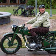 „Senų motociklų“ sąskrydyje ieškota ir jaunystės pirmosios meilės 
