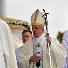 Popiežius Latvijoje kviečia krikščionis siekti dialogo, supratimo