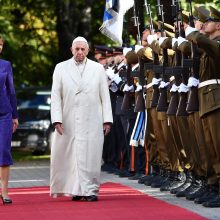 Popiežius Pranciškus gavo Estijos e-gyventojo kortelę