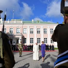 Popiežius Pranciškus gavo Estijos e-gyventojo kortelę