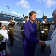 Popiežius Pranciškus gavo Estijos e-gyventojo kortelę