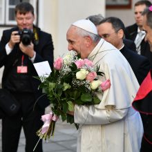 Popiežius Pranciškus gavo Estijos e-gyventojo kortelę