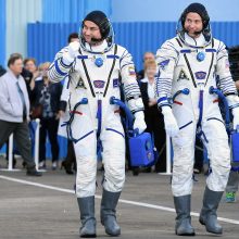 Rusijos erdvėlaivis su astronautais avariniu būdu nusileido Kazachstane