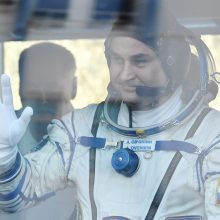 Rusijos erdvėlaivis su astronautais avariniu būdu nusileido Kazachstane