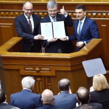 ES pripažino Ukrainos pažangą dėl reformų ir pakartojo reikalavimus Rusijai
