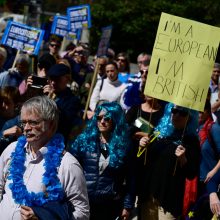 Londone – masinė demonstracija prieš „Brexit“