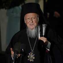 Konstantinopolio patriarchas Vilniuje su Vyriausybe pasirašys bendradarbiavimo susitarimą