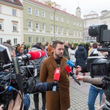 LGBT vaiko mama apie palaikymo renginį prie Prezidentūros: to nesitikėjau