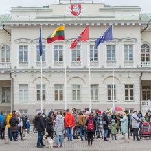 LGBT vaiko mama apie palaikymo renginį prie Prezidentūros: to nesitikėjau