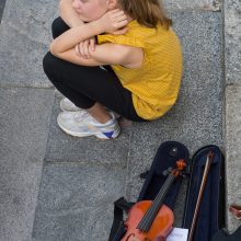 Gatvės muzikos diena: Vilniuje gyva muzika – net viešajame transporte