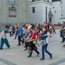 Gatvės muzikos diena: Vilniuje gyva muzika – net viešajame transporte